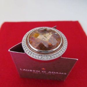 LAUREN G. ADAMS NEW STUNNING COCKTAIL RING SIZE 6